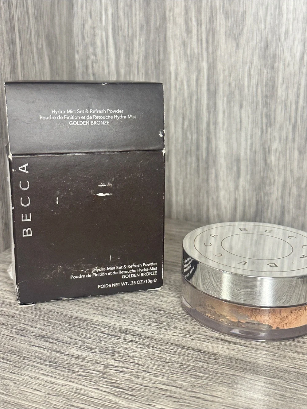 BECCA Hydra-Mist Set & Refresh Powder - Golden Bronze